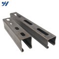 Slotted Galvanized Stainless Steel Unistrut Cold Rolled steel profile c channel